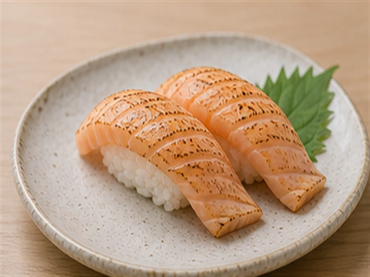 Aburi Sake Nigiri