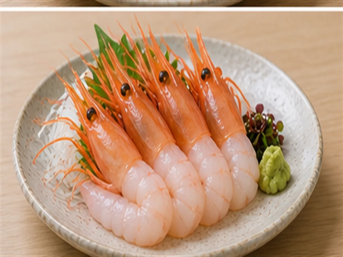 Amaebi Sashimi