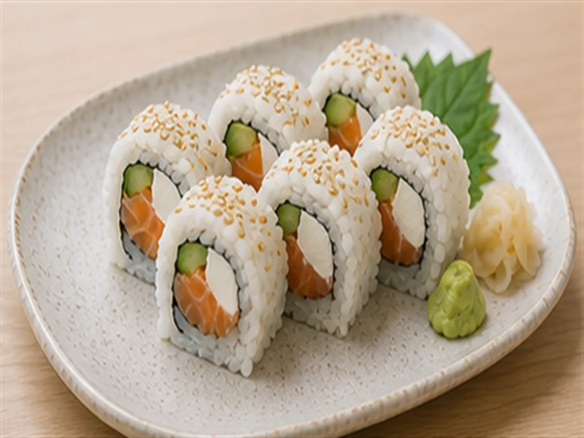 Salmon Cheese Uramaki