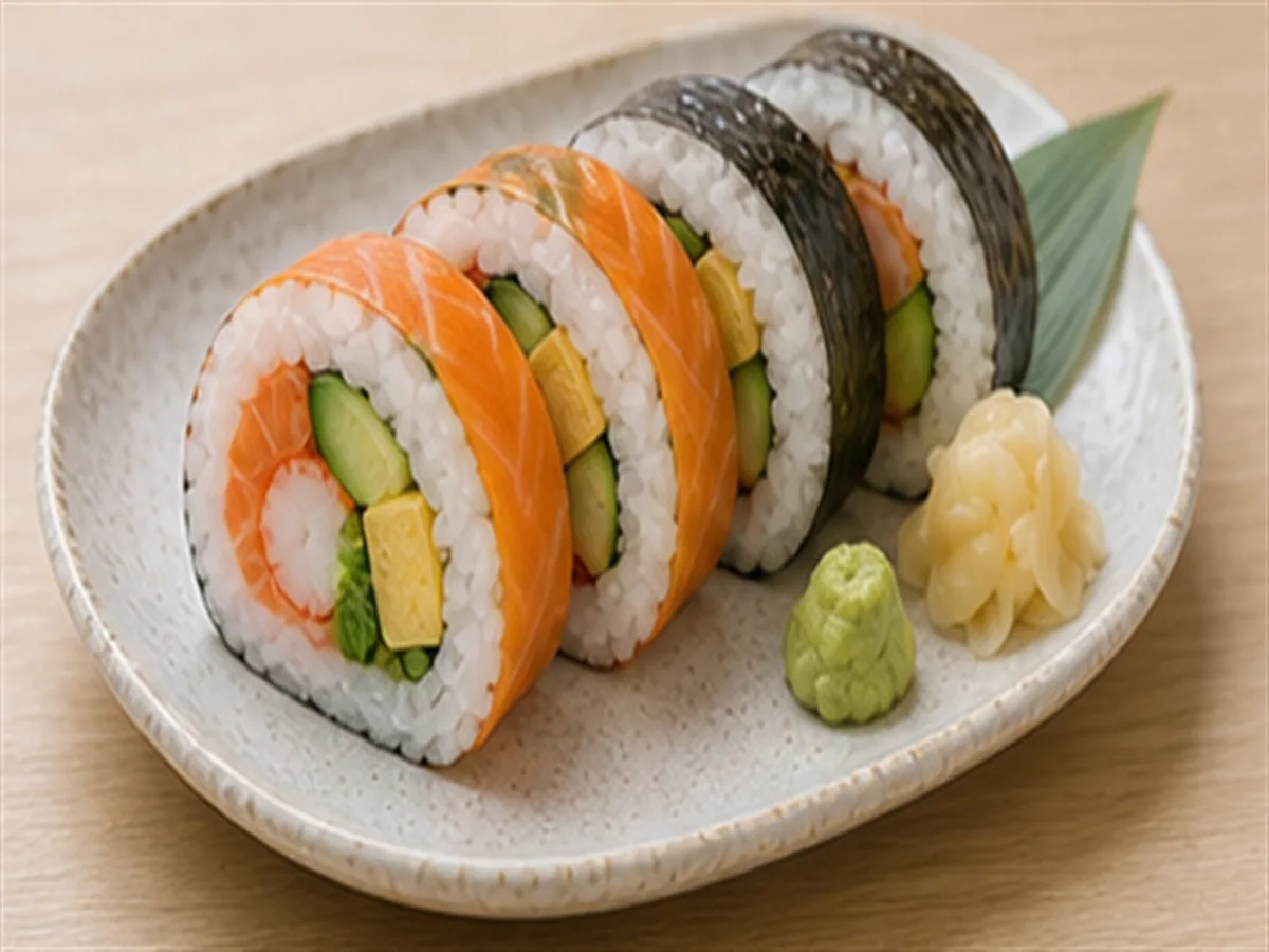 Salmon Futomaki