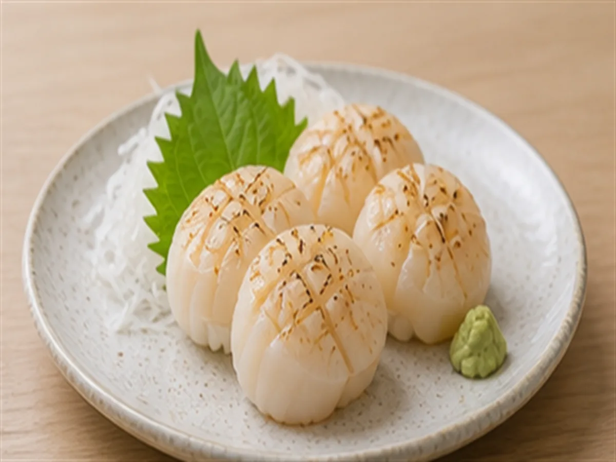 Seared Scallop Sashimi