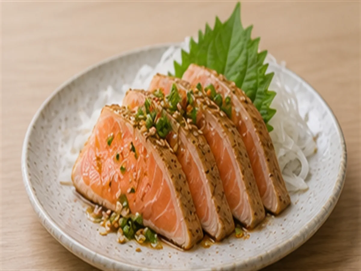 Salmon Tataki