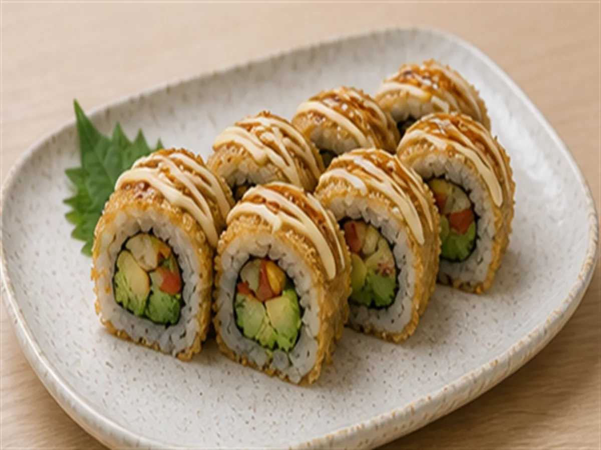 Tempura Vegetable Uramaki