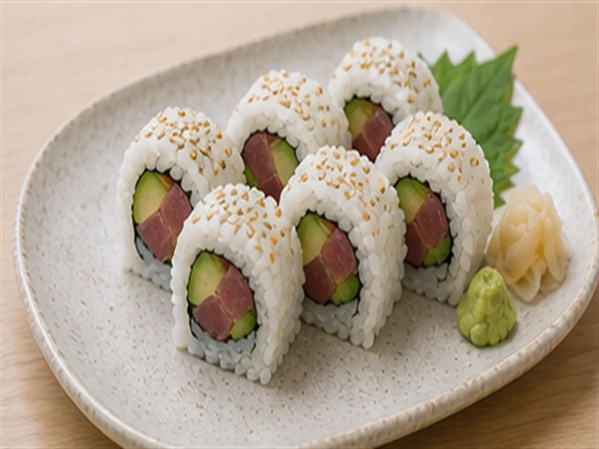 Tuna Avocado Uramaki