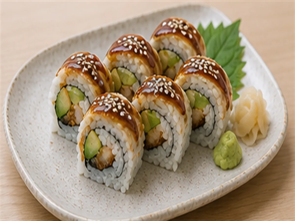 Unagi Avocado Uramaki