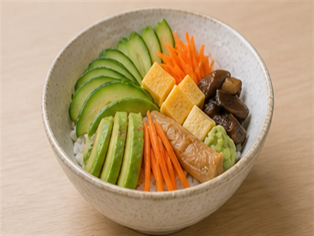 Vegetable Chirashi
